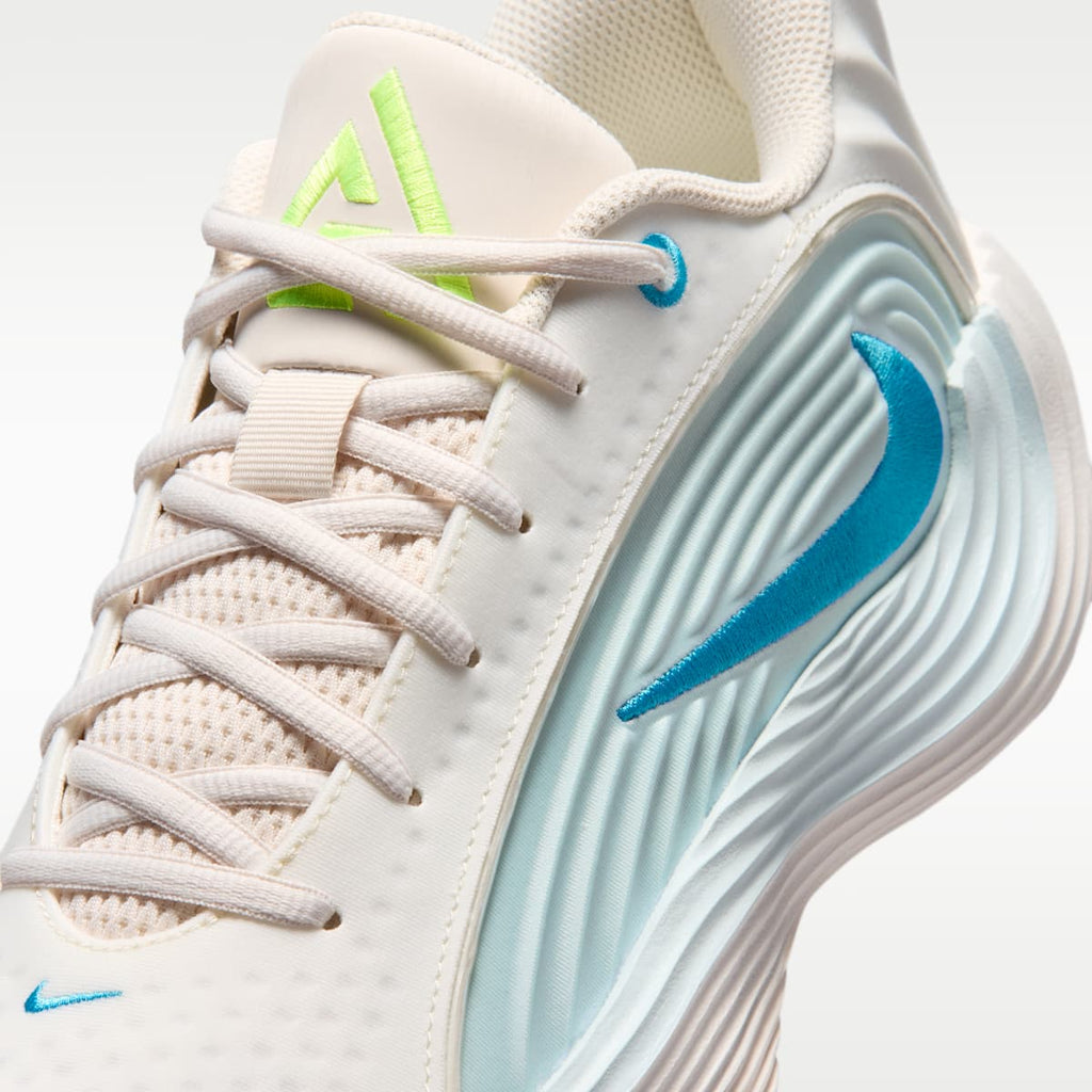 Giannis Immortality 5 Basketball Shoes - Sail/Glacier Blue/Chalk/Light Current Blue - Image 7