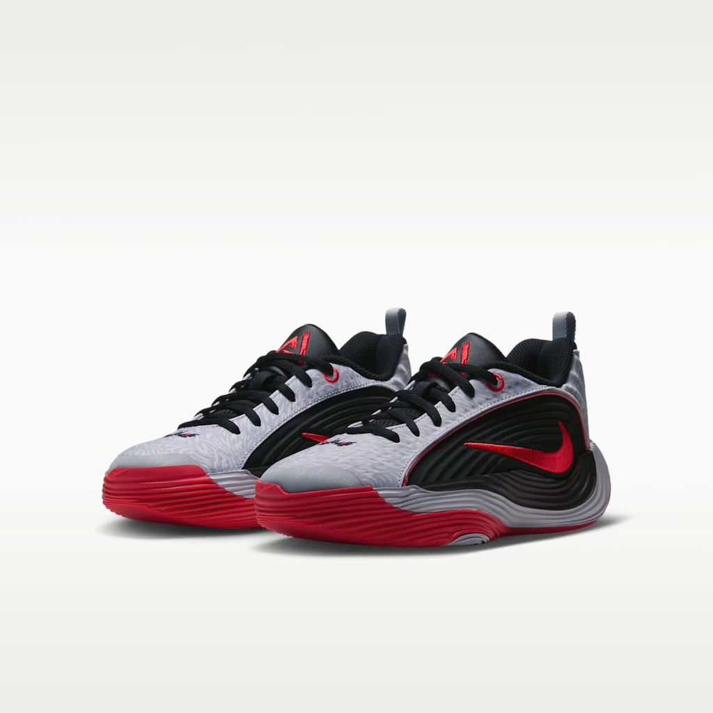 Giannis Immortality 5 Big Kids' Basketball Shoes - Wolf Grey/Black/Photon Dust/University Red - Image 5