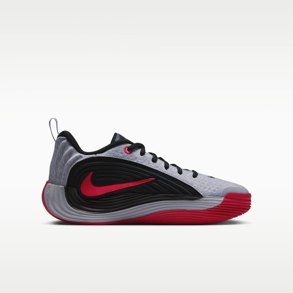 Giannis Immortality 5 Big Kids' Basketball Shoes - Wolf Grey/Black/Photon Dust/University Red - Image 3