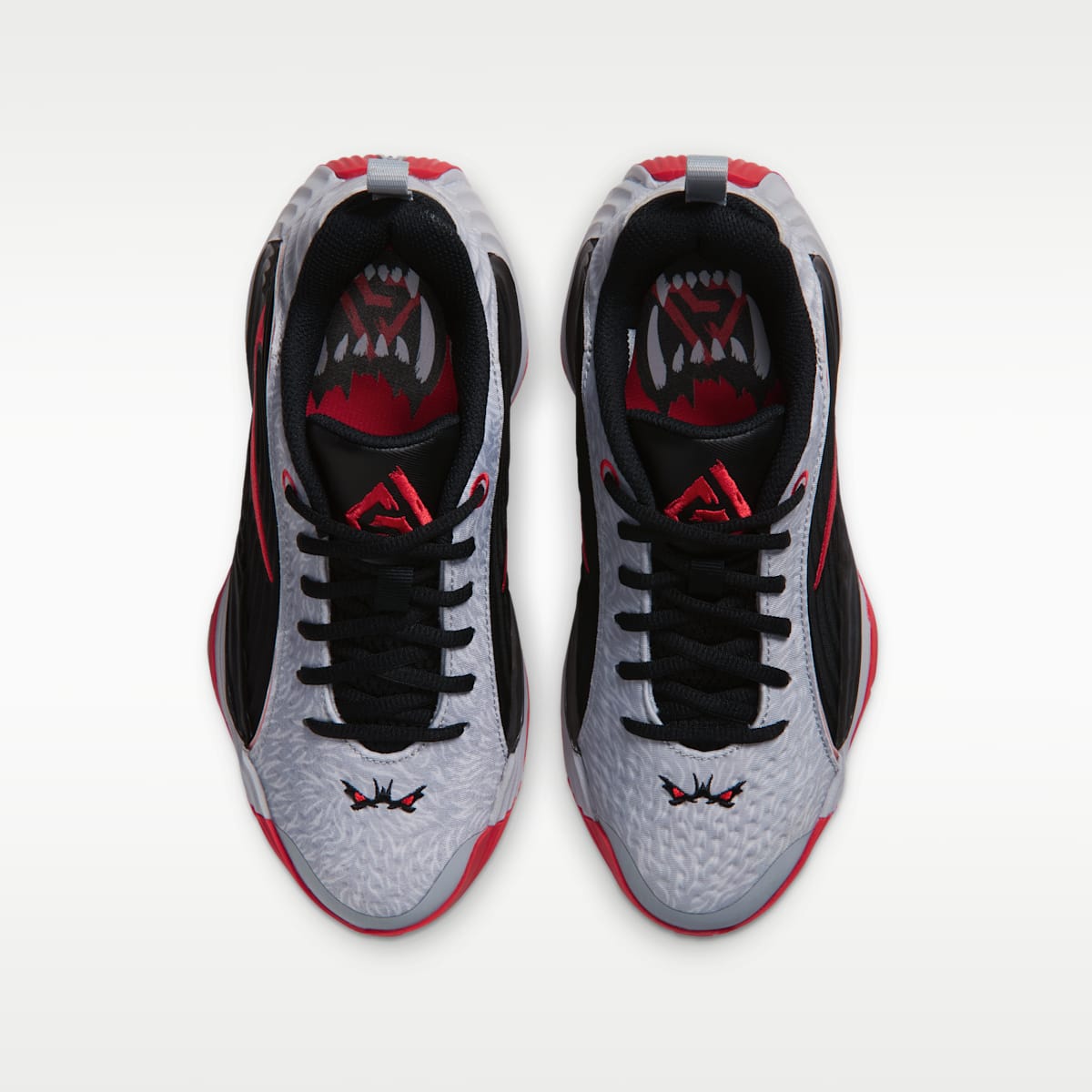Giannis Immortality 5 Big Kids' Basketball Shoes - Wolf Grey/Black/Photon Dust/University Red - Image 4