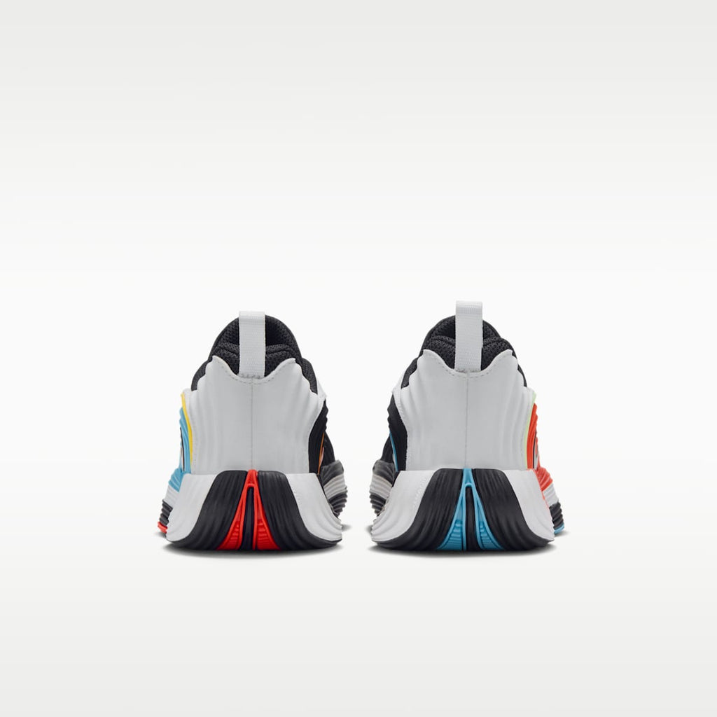 Giannis Immortality 5 SE Little Kids' Basketball Shoes - Off White/Picante Red/Current Blue/Black