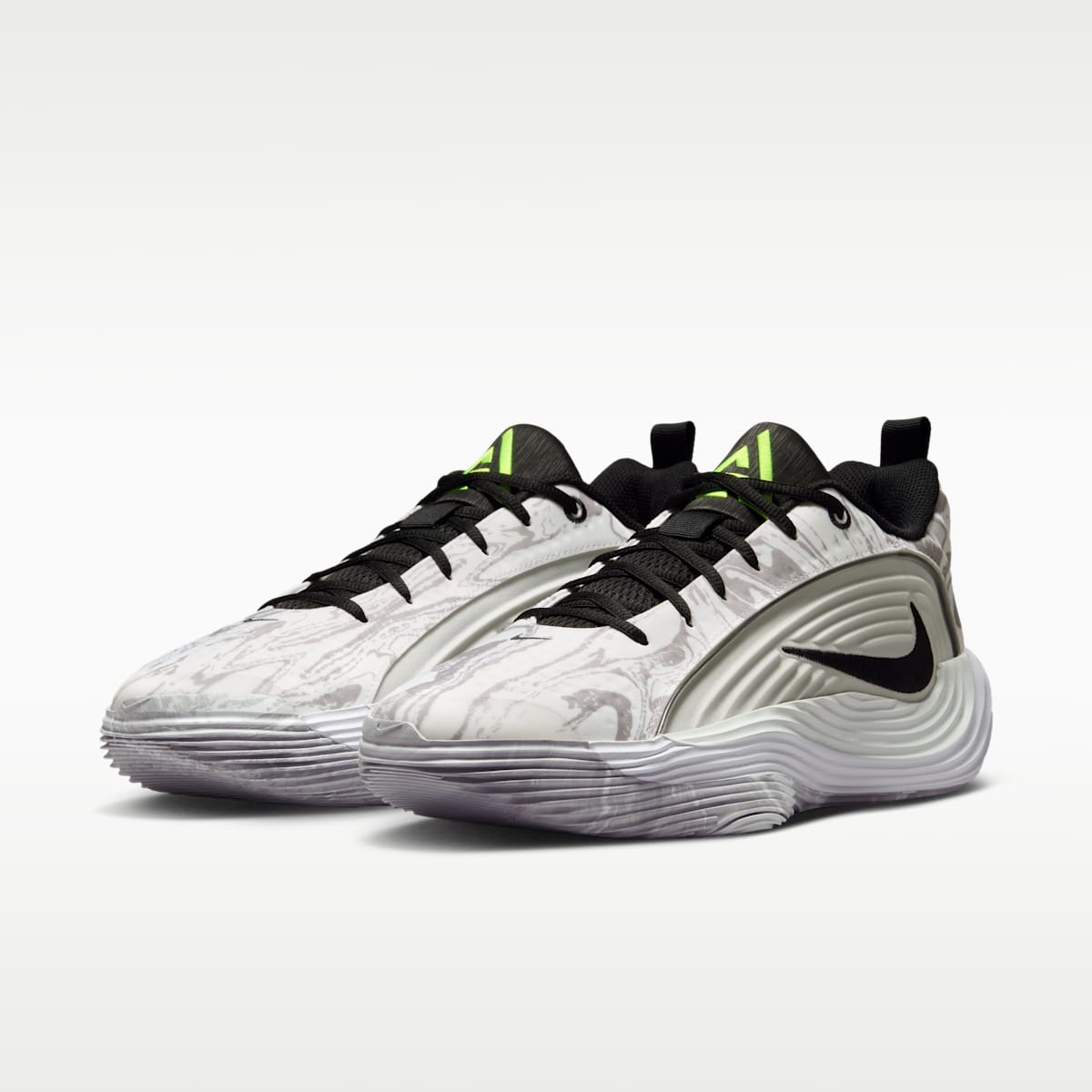 Giannis Immortality 5 Basketball Shoes - White/Off White/Light Smoke Grey/Metallic Silver - Image 5
