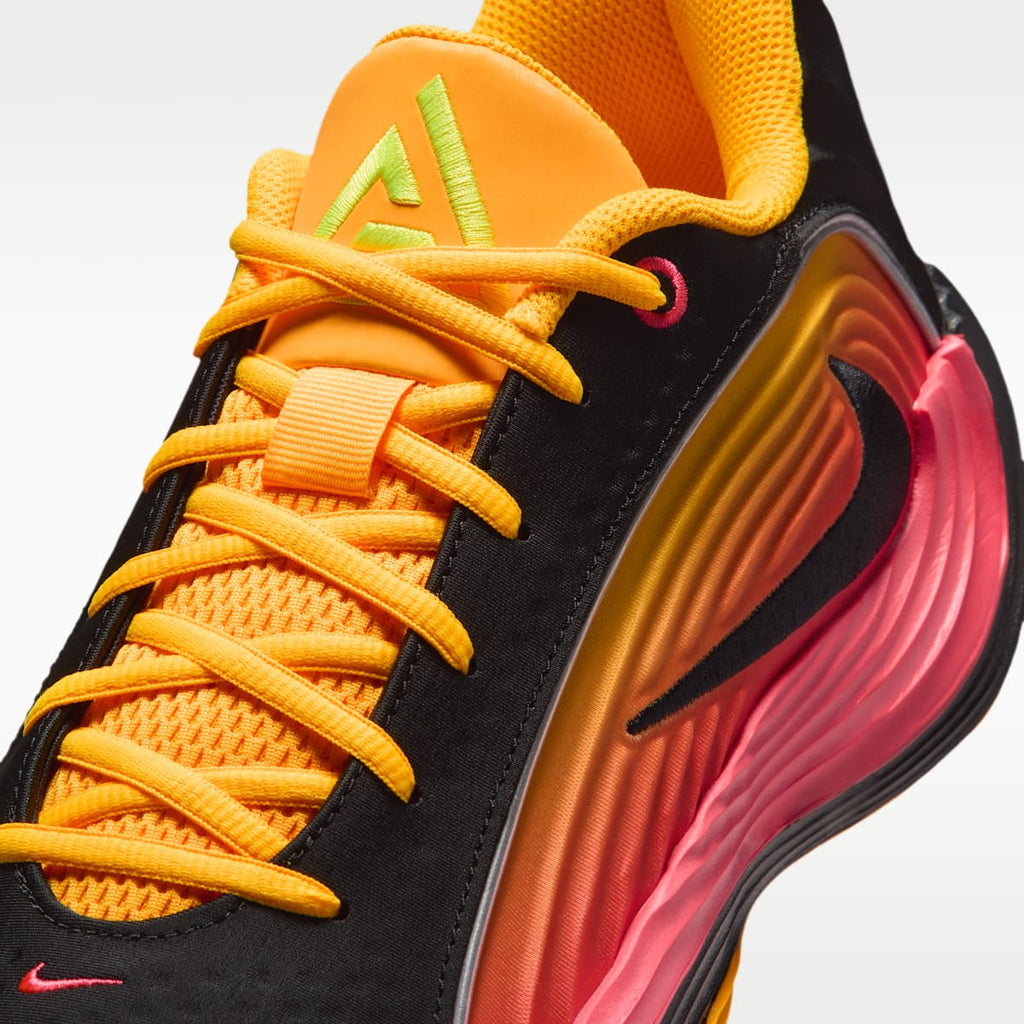 Women's Giannis Immortality 5 Basketball Shoes - Laser Crimson/Laser Orange/Black/Black