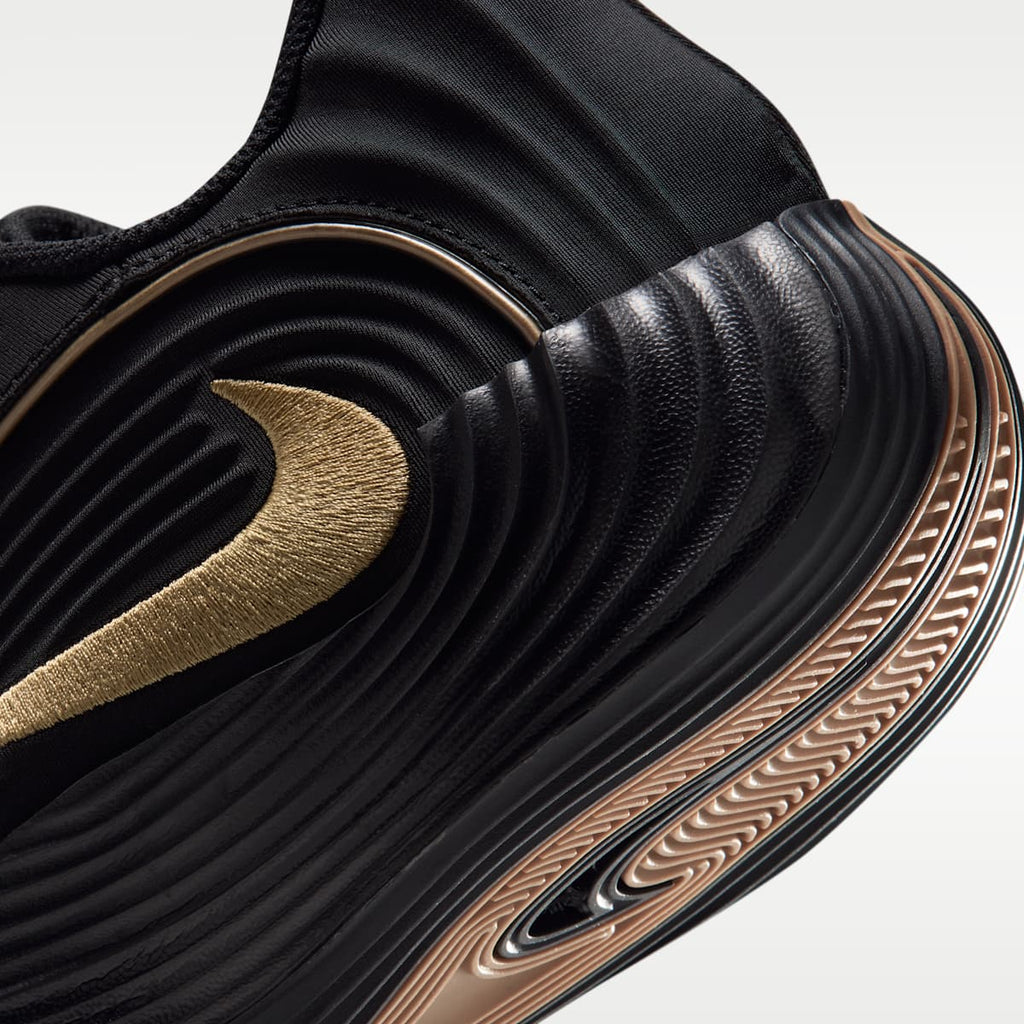 Giannis Immortality 5 Basketball Shoes - Black/Gum Light Brown/Volt/Metallic Gold - Image 8