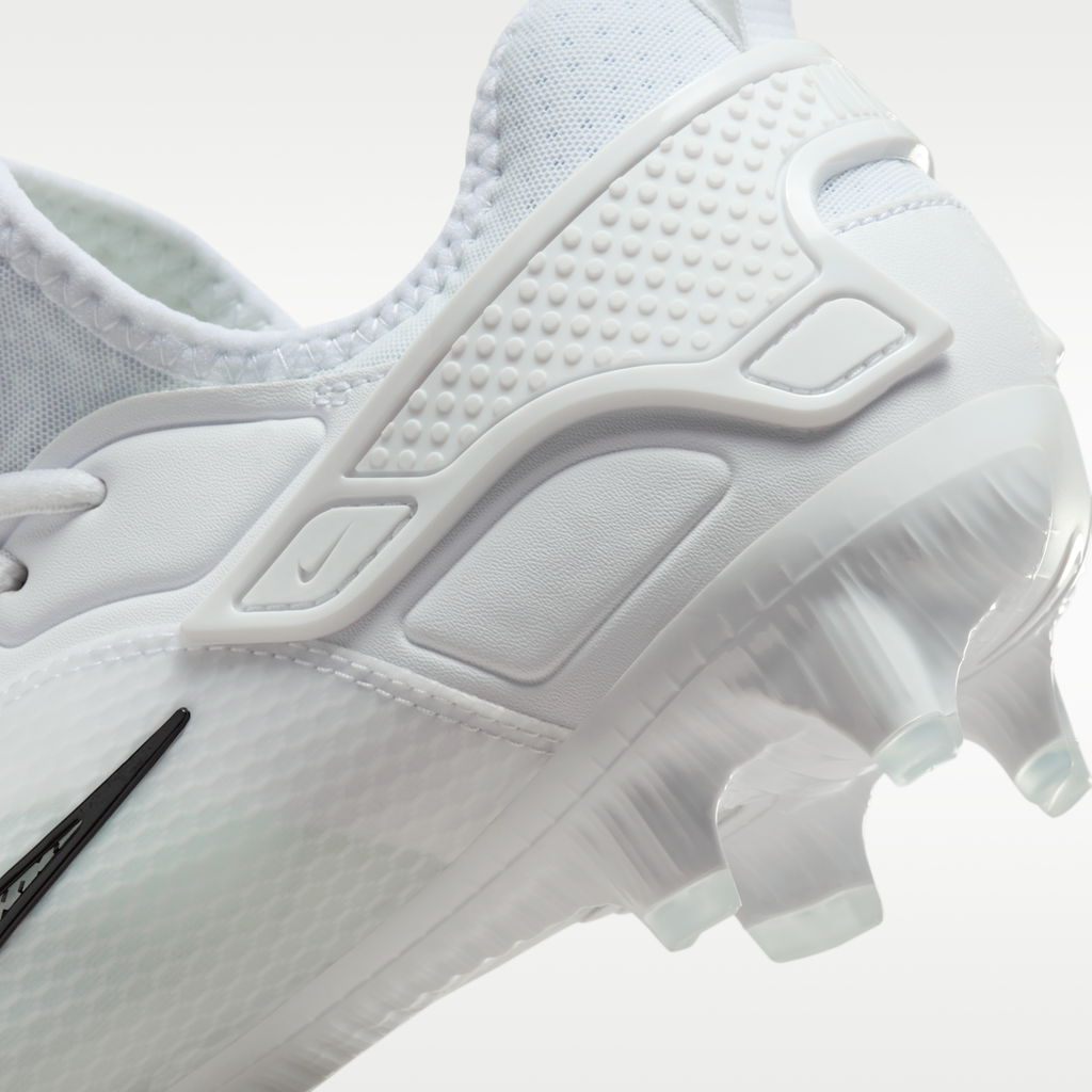 Women's Nike Huarache 9 Elite Low LAX Lacrosse Cleats - White/White/Black