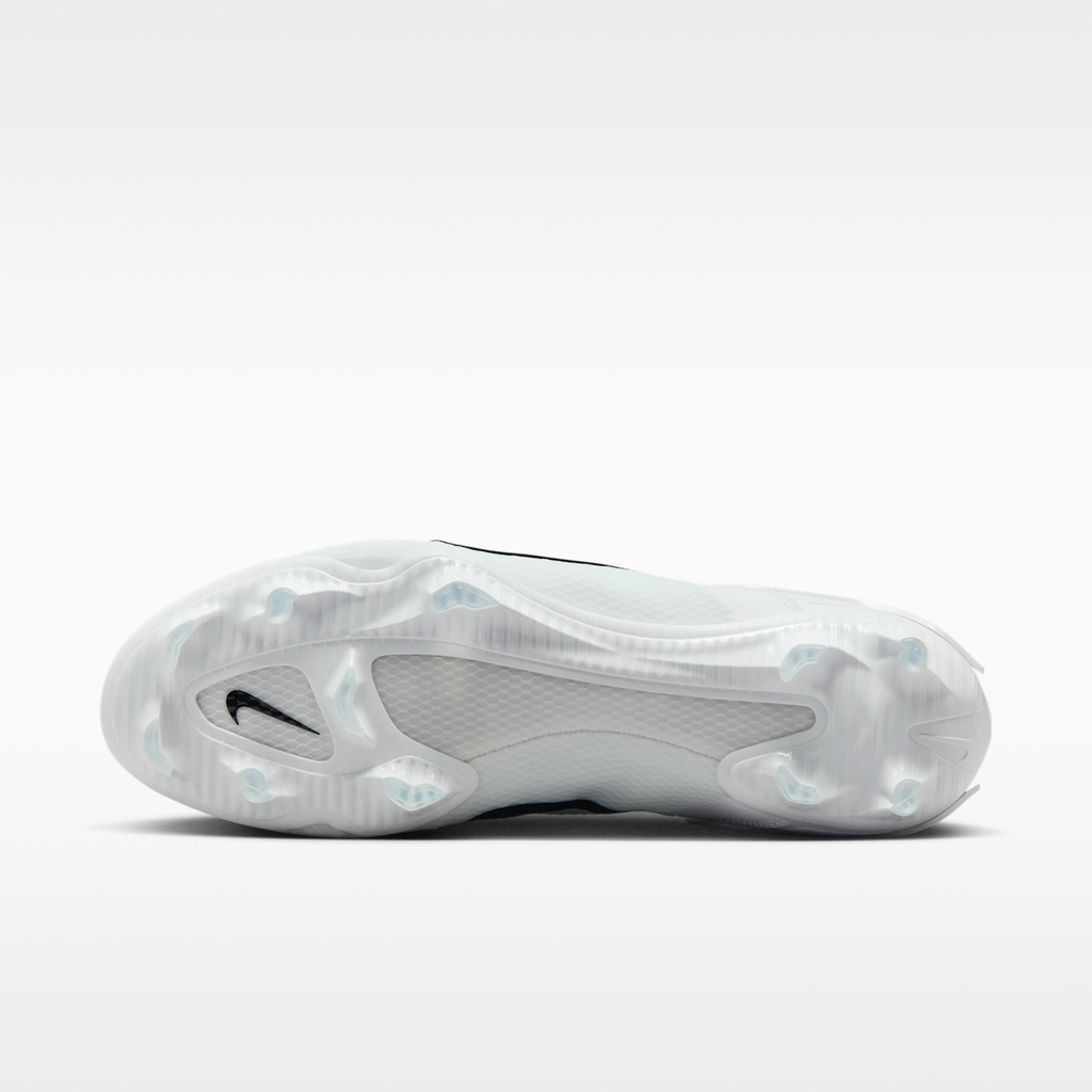 Women's Nike Huarache 9 Elite Low LAX Lacrosse Cleats - White/White/Black