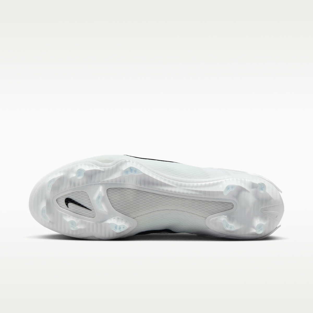 Women's Nike Huarache 9 Elite Low LAX Lacrosse Cleats - White/White/Black