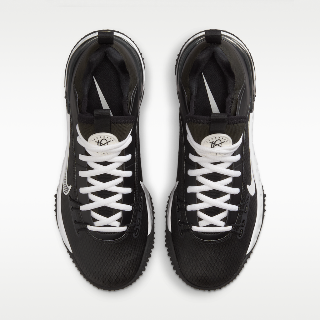 Women's Nike Huarache 9 Elite Turf Field Hockey Shoes - Black/White/White
