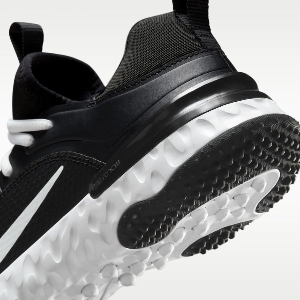 Nike Huarache 9 Elite Turf Field Hockey Shoes - Black/White/White - Image 8