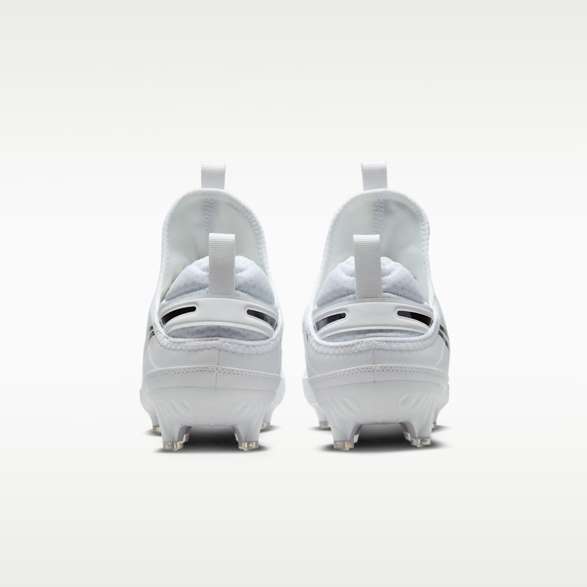 Nike Huarache 9 Varsity LAX Lacrosse Cleats - White/White/Black - Image 6