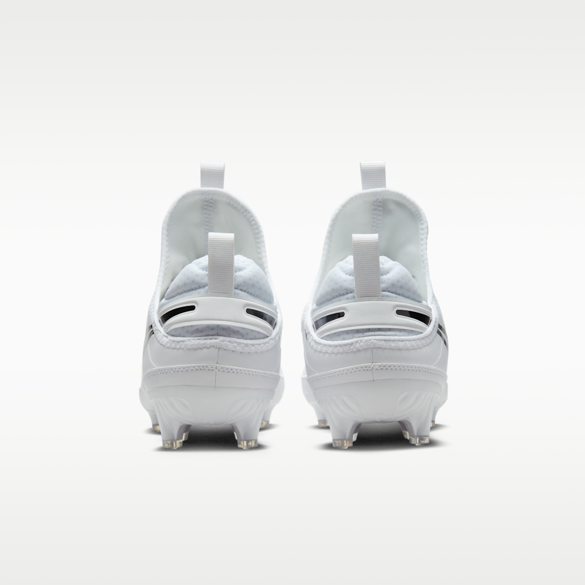 Women's Nike Huarache 9 Varsity LAX Lacrosse Cleats - White/White/Black