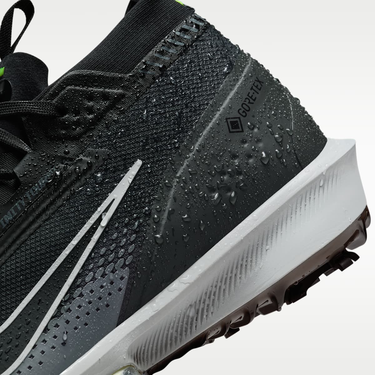 Nike Infinity Tour 2 GORE-TEX Men's Waterproof Golf Shoes - Dark Smoke Grey/Light Smoke Grey/Black - Image 10