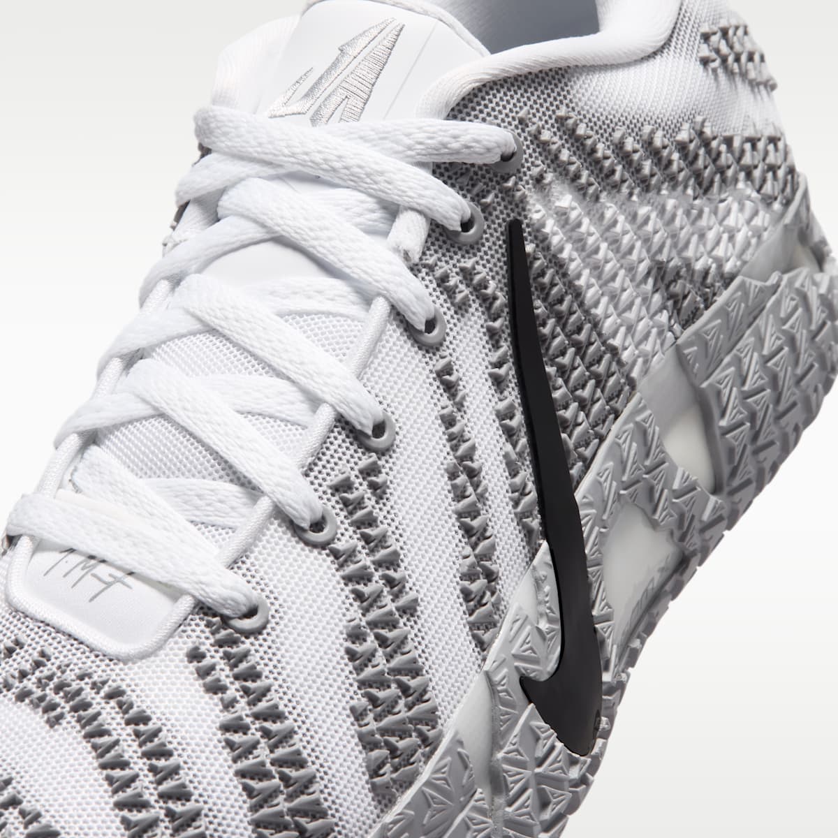 Ja 3 Basketball Shoes - White/Wolf Grey/Black - Image 7