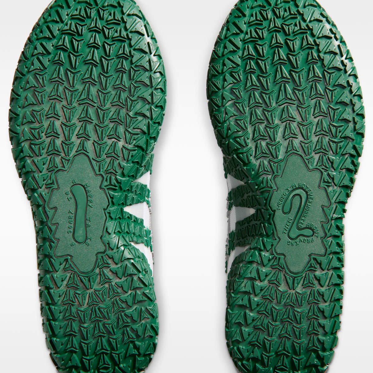 Ja 3 Basketball Shoes - White/Gorge Green/Metallic Silver - Image 9
