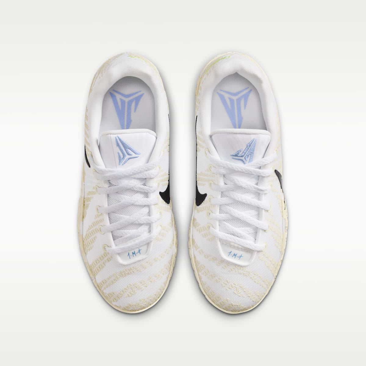 Ja 3 Big Kids' Basketball Shoes - White/Coconut Milk/Desert Khaki/Black - Image 4