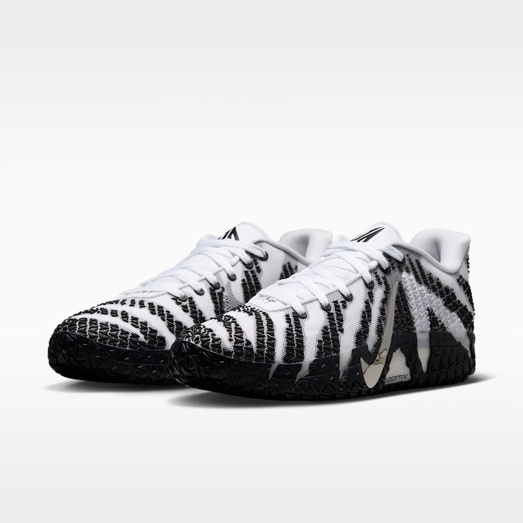 Ja 3 Basketball Shoes - White/Black/Metallic Silver - Image 5