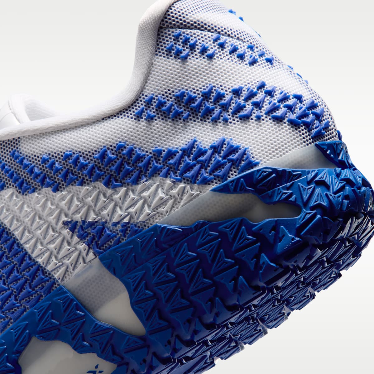 Ja 3 Basketball Shoes - White/Game Royal/Metallic Silver - Image 8