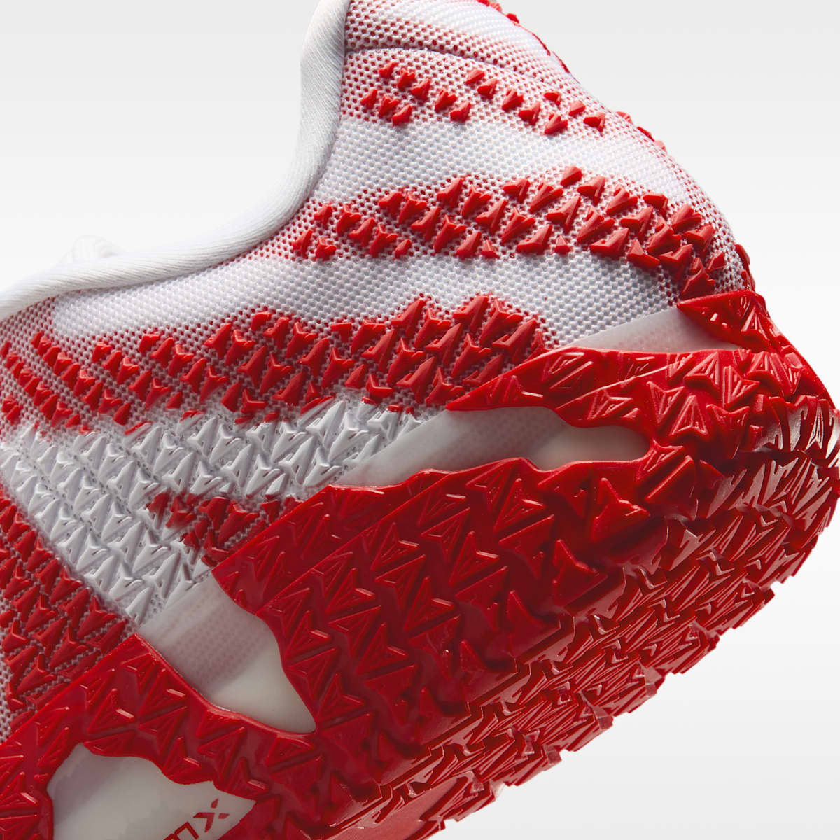 Ja 3 Basketball Shoes - White/University Red/Metallic Silver - Image 8