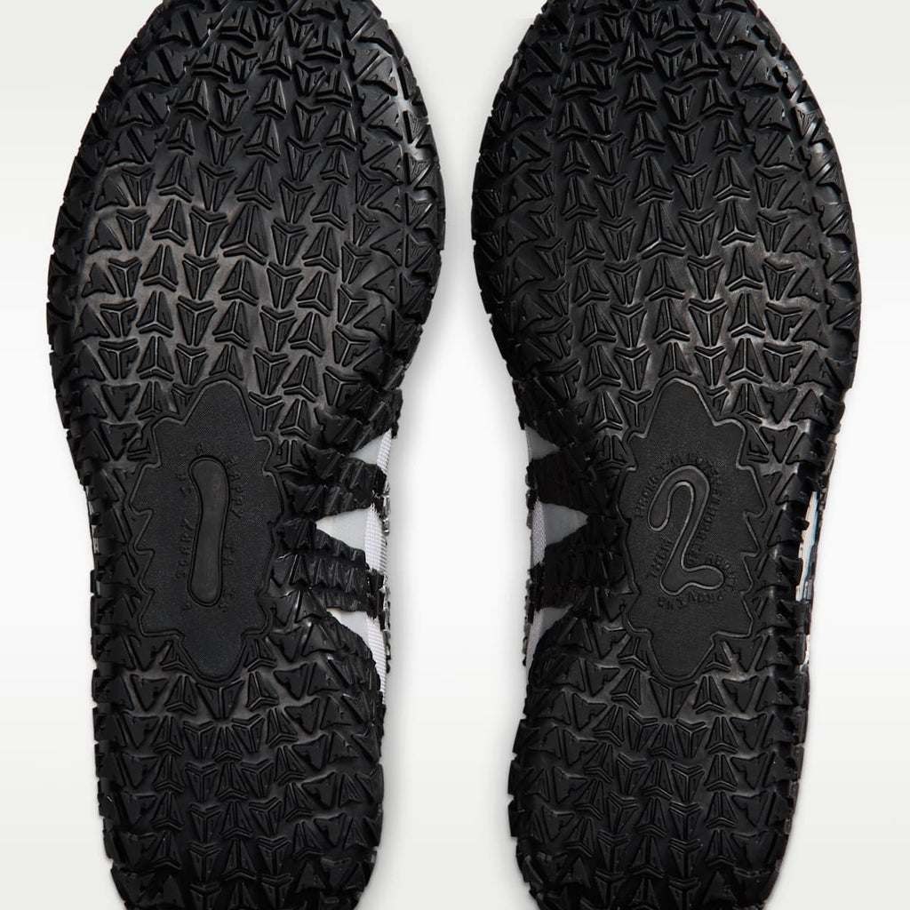 Ja 3 Basketball Shoes - White/Black/Metallic Silver - Image 9