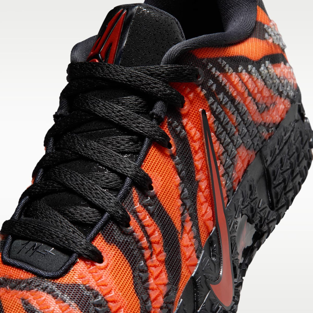 Ja 3 "Animal Pack" Basketball Shoes - Safety Orange/University Red/Black - Image 7