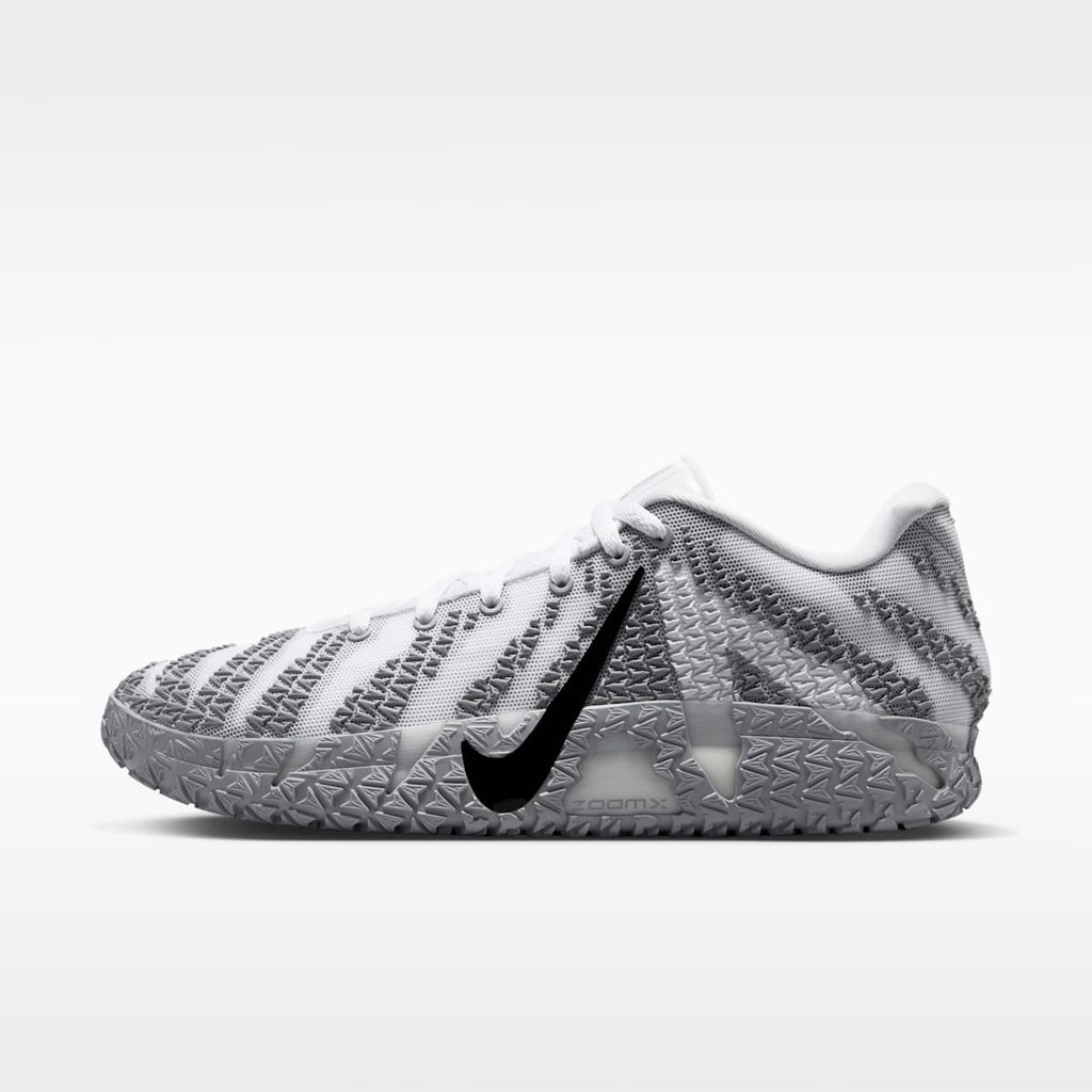 Ja 3 Basketball Shoes - White/Wolf Grey/Black - Image 1