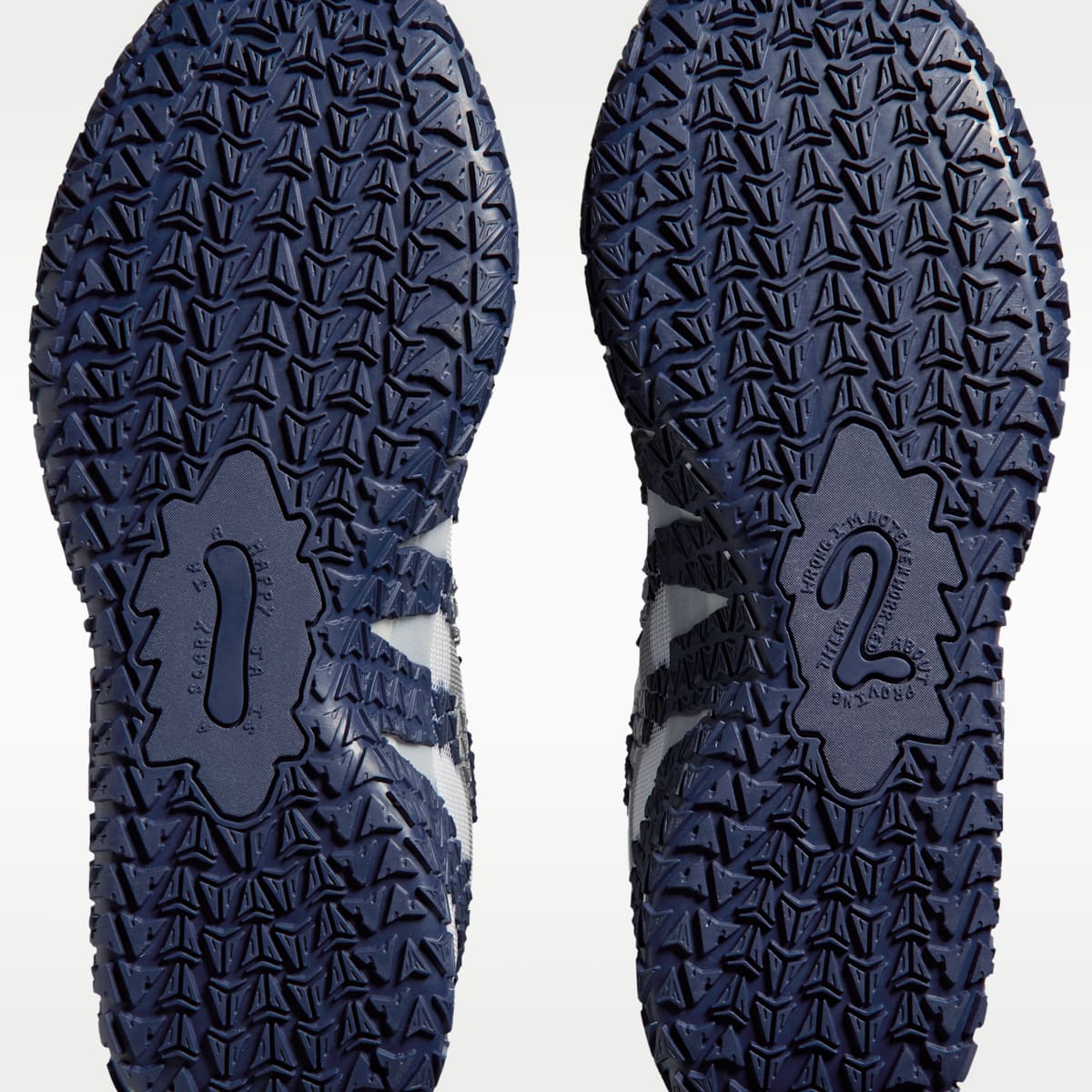 Ja 3 Basketball Shoes - White/Midnight Navy/Metallic Silver - Image 9
