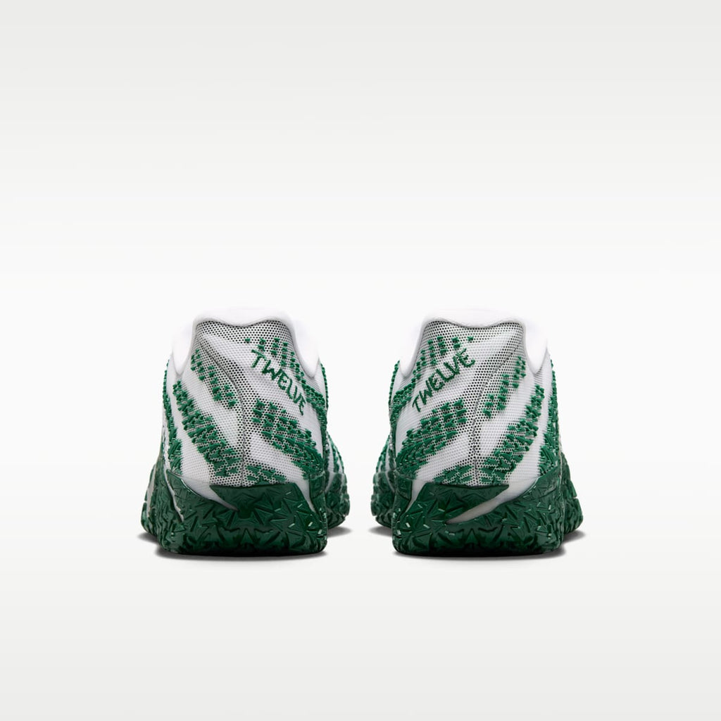 Ja 3 Basketball Shoes - White/Gorge Green/Metallic Silver - Image 6