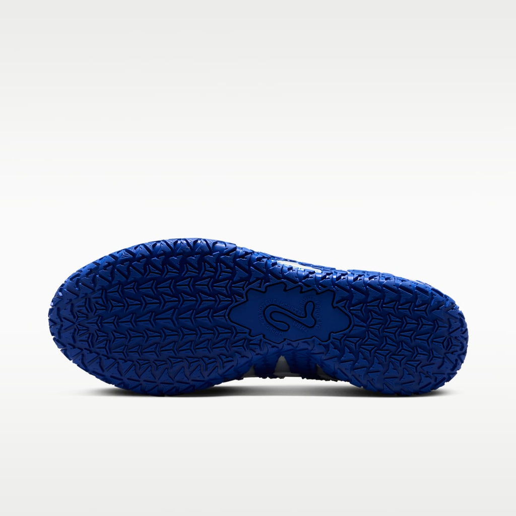 Ja 3 Basketball Shoes - White/Game Royal/Metallic Silver - Image 2