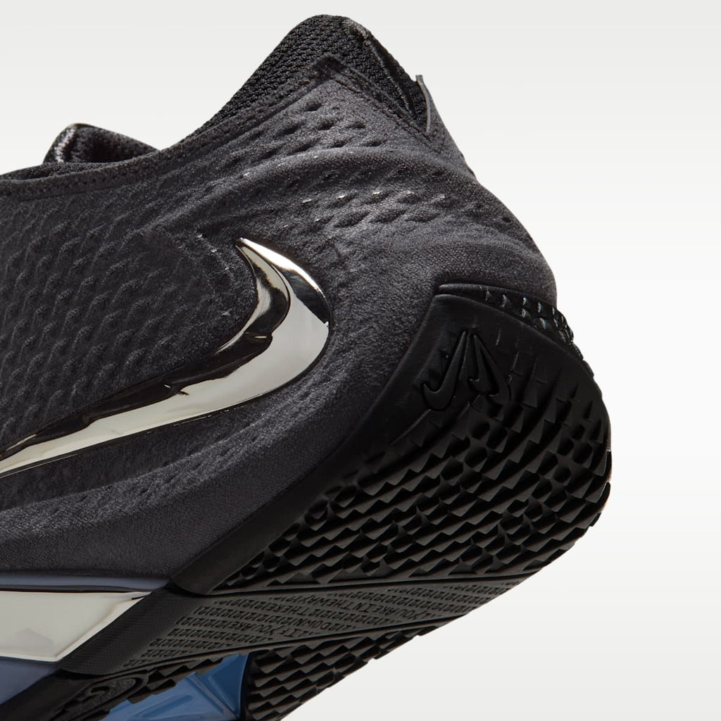 Ja 4 "Dark Mode" Big Kids' Basketball Shoes - Black/Cobalt Bliss/Metallic Silver - Image 8