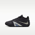 Ja 4 "Dark Mode" Big Kids' Basketball Shoes - Black/Cobalt Bliss/Metallic Silver - Image 1
