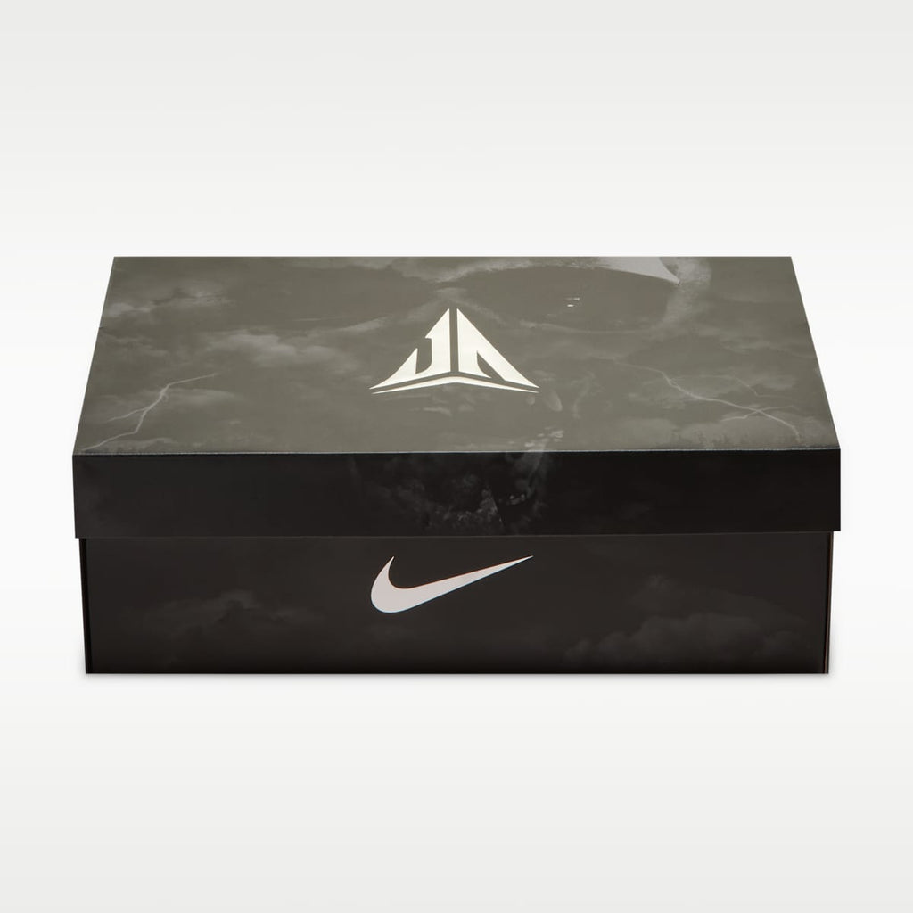 Ja 4 "Dark Mode" Big Kids' Basketball Shoes - Black/Cobalt Bliss/Metallic Silver - Image 9