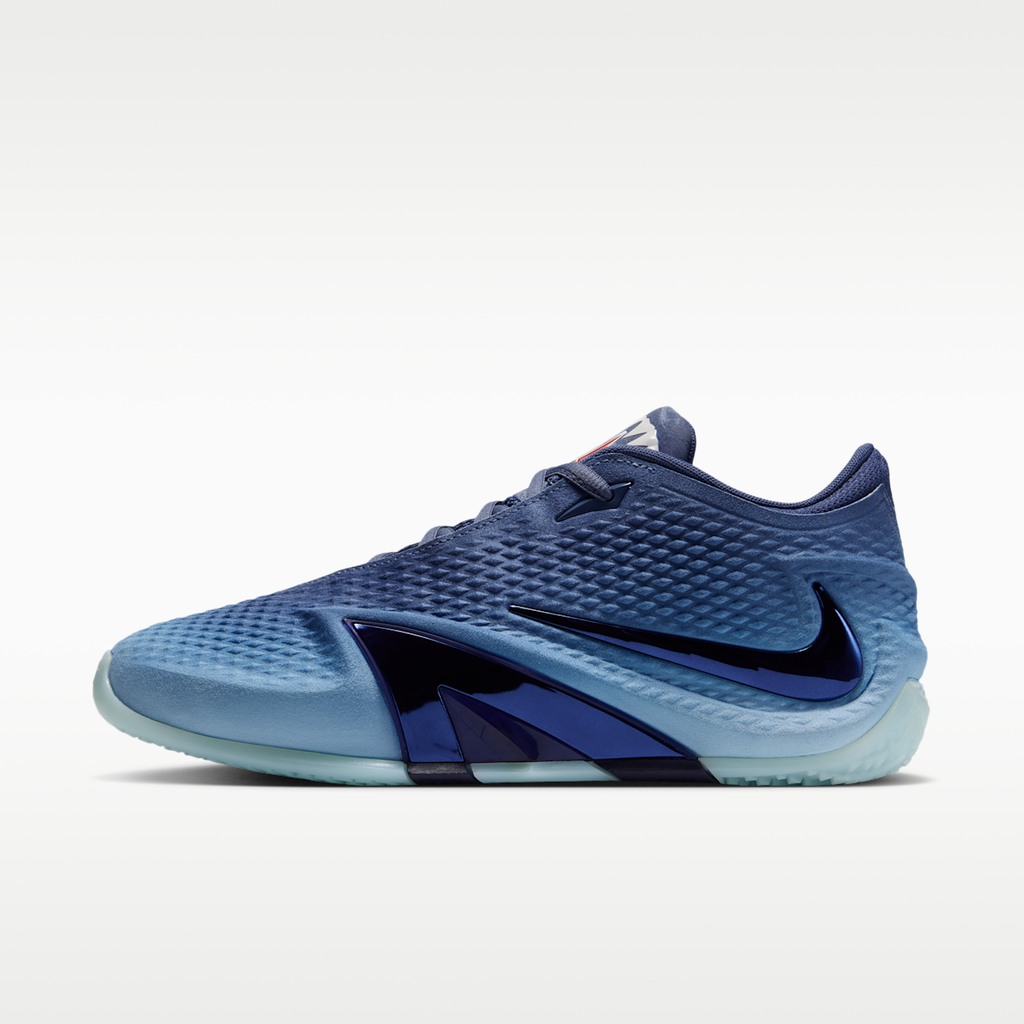 Women's Ja 4 "Deep Water" Basketball Shoes - Diffused Blue/Chambray/Glacier Blue/Blackened Blue