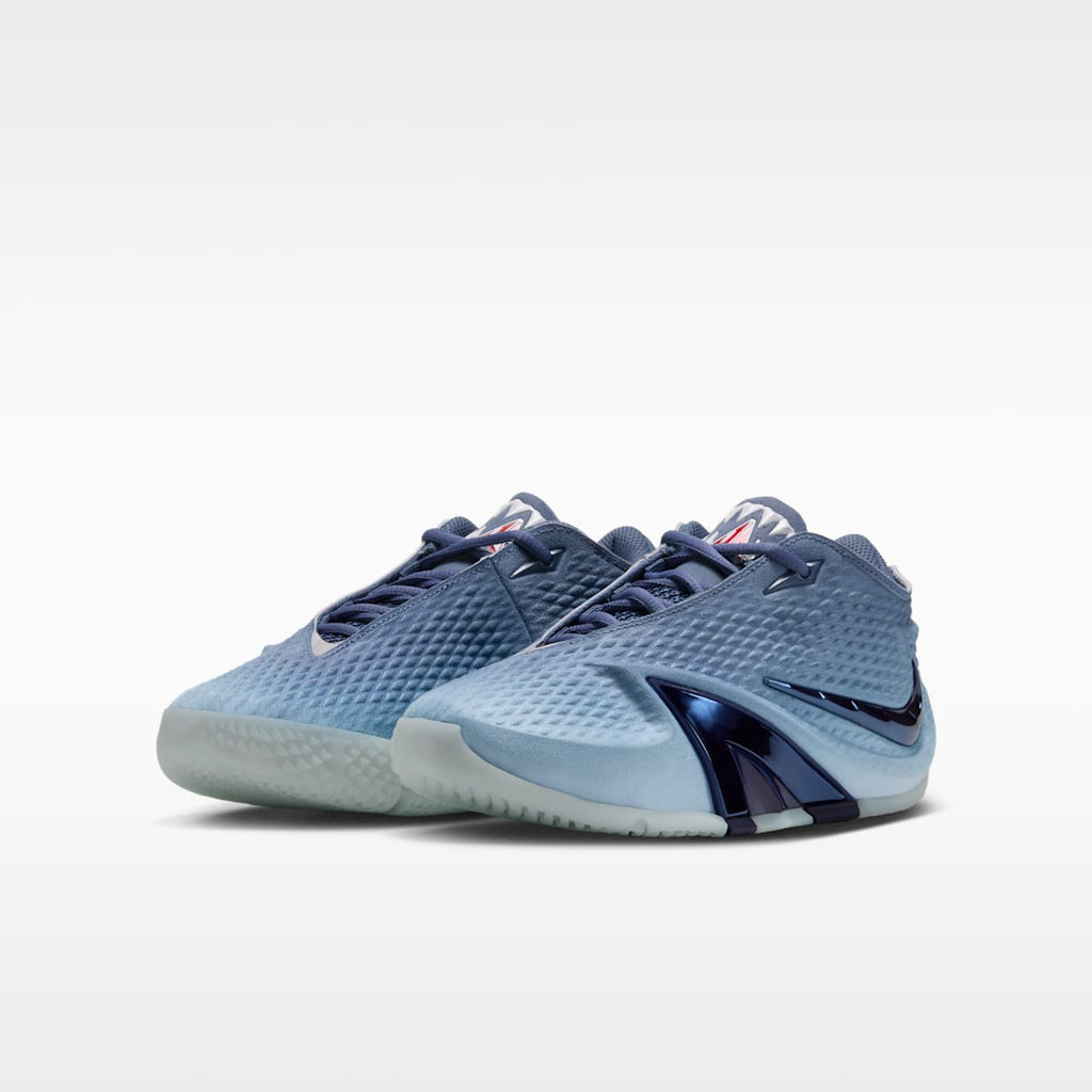 Ja 4 "Deep Water" Big Kids' Basketball Shoes - Diffused Blue/Chambray/Glacier Blue/Blackened Blue