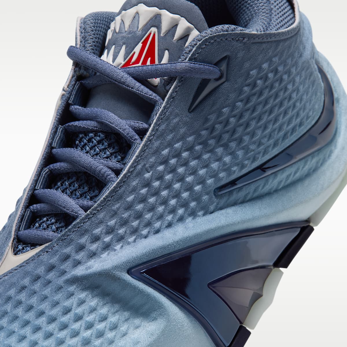 Ja 4 "Deep Water" Big Kids' Basketball Shoes - Diffused Blue/Chambray/Glacier Blue/Blackened Blue - Image 7