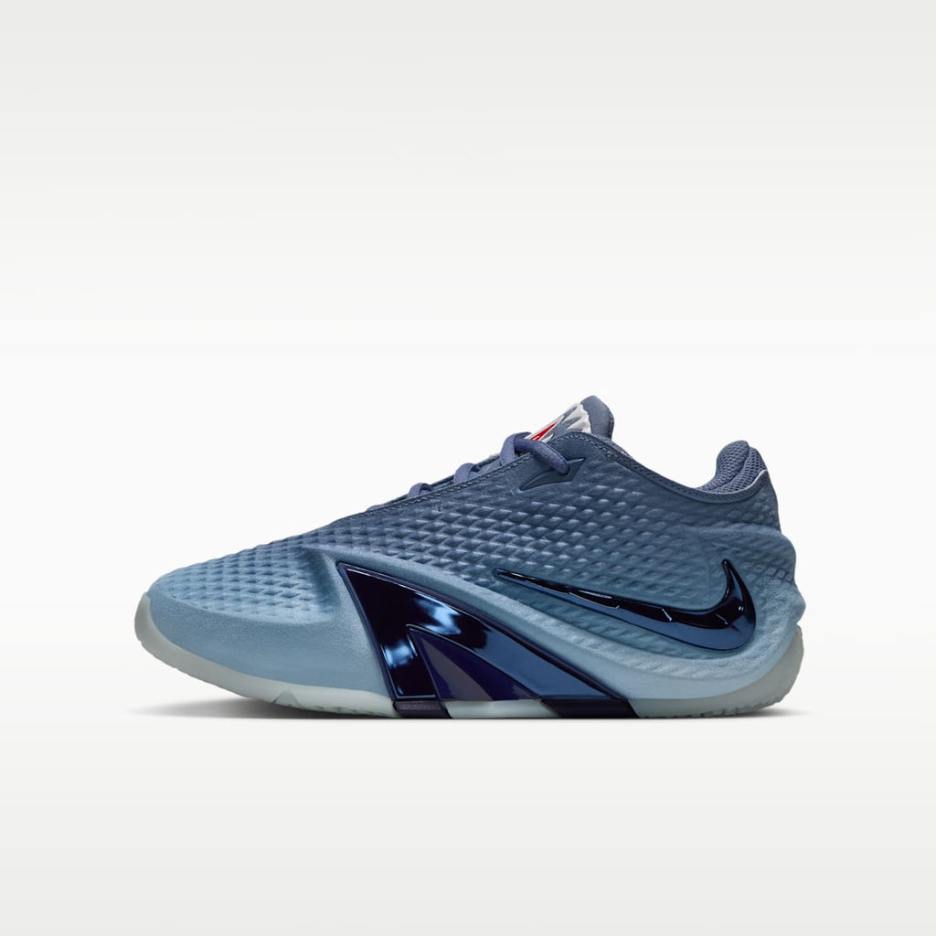 Ja 4 "Deep Water" Big Kids' Basketball Shoes - Diffused Blue/Chambray/Glacier Blue/Blackened Blue