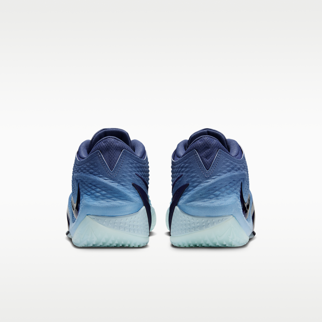 Women's Ja 4 "Deep Water" Basketball Shoes - Diffused Blue/Chambray/Glacier Blue/Blackened Blue