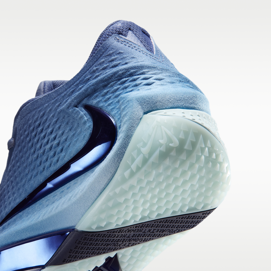 Women's Ja 4 "Deep Water" Basketball Shoes - Diffused Blue/Chambray/Glacier Blue/Blackened Blue