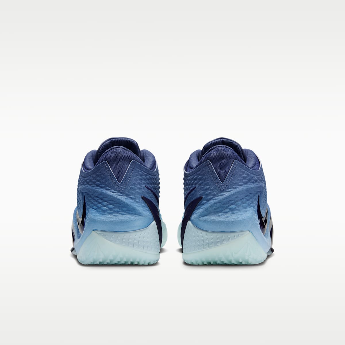 Ja 4 "Deep Water" Basketball Shoes - Diffused Blue/Chambray/Glacier Blue/Blackened Blue - Image 6