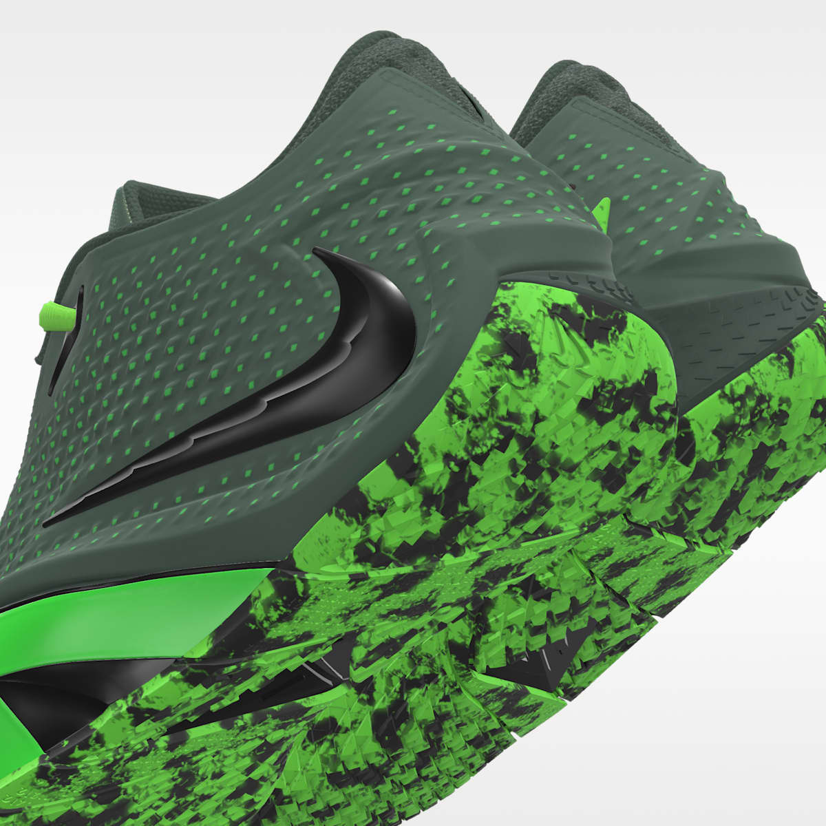 Ja 4 By You Custom Basketball Shoes - Multi-Color/Multi-Color - Image 9