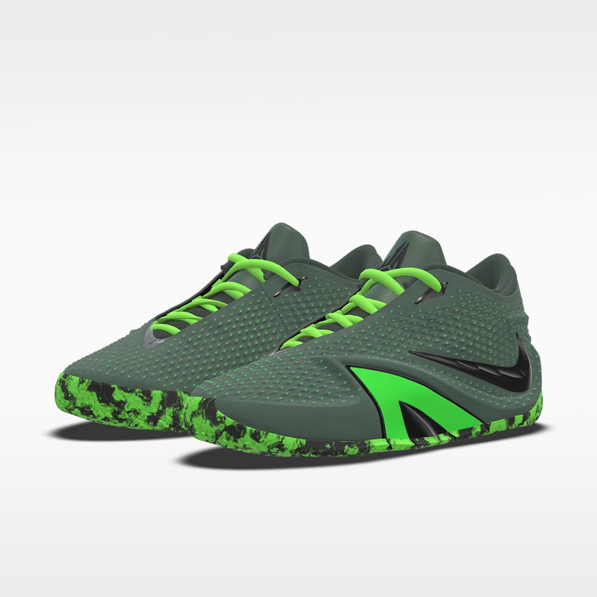 Ja 4 By You Custom Basketball Shoes - Multi-Color/Multi-Color - Image 2