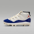Jordan 11 Retro MCS Men's Baseball Cleats - Sail/Deep Royal Blue/Fire Red - Image 1