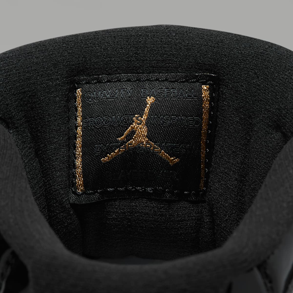 Jordan 11 Retro MCS Men's Baseball Cleats - Black/Anthracite/Metallic Gold - Image 10