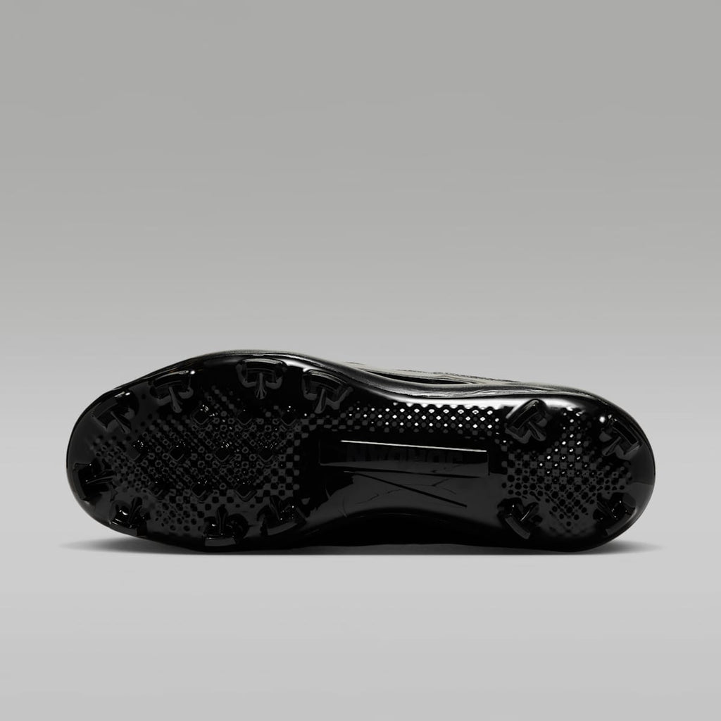 Jordan 11 Retro MCS Men's Baseball Cleats - Black/Anthracite/Metallic Gold - Image 2