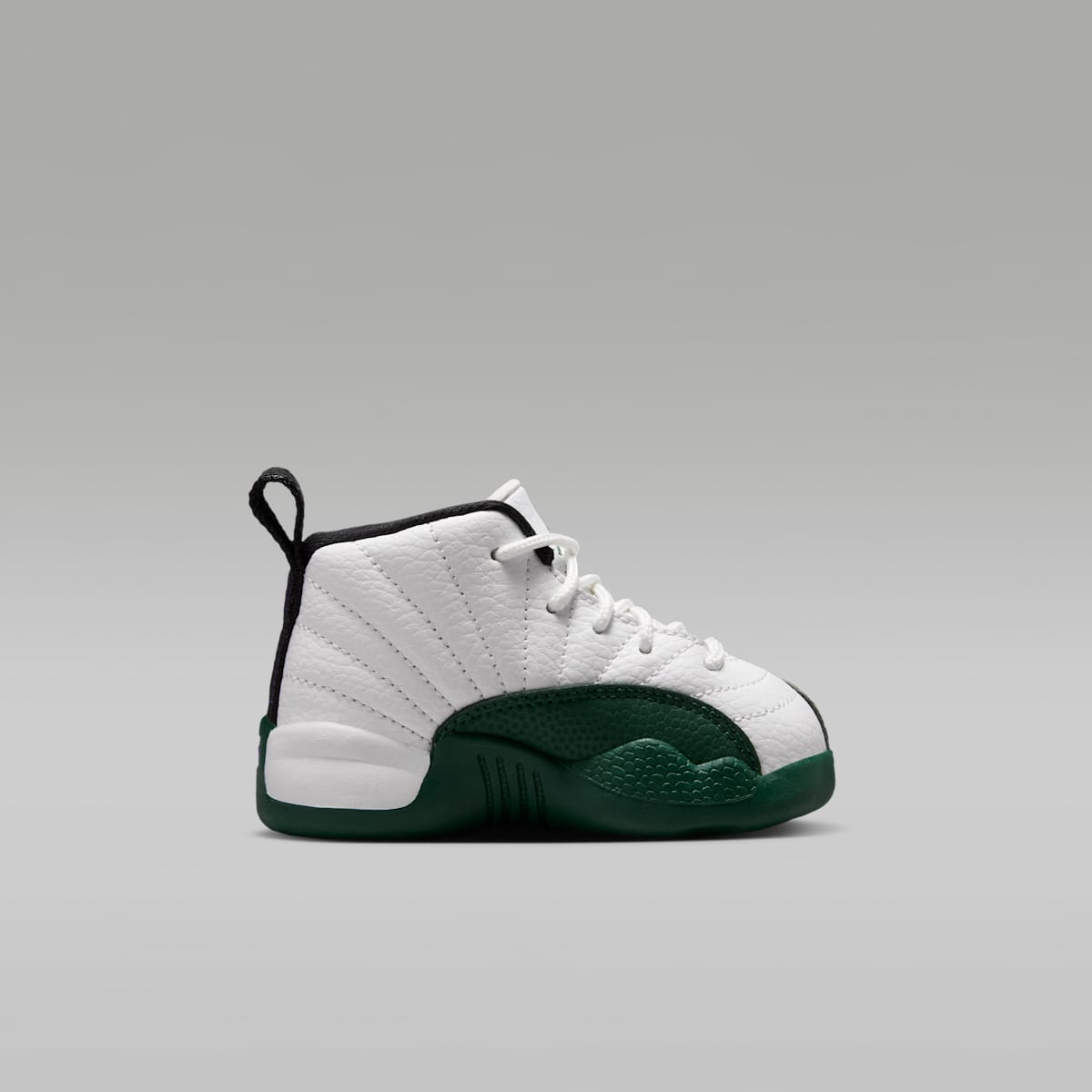 Jordan 12 Retro "Idols Become Rivals" Baby/Toddler Shoes - Summit White/Fierce Purple/Fierce Purple/Gorge Green - Image 3
