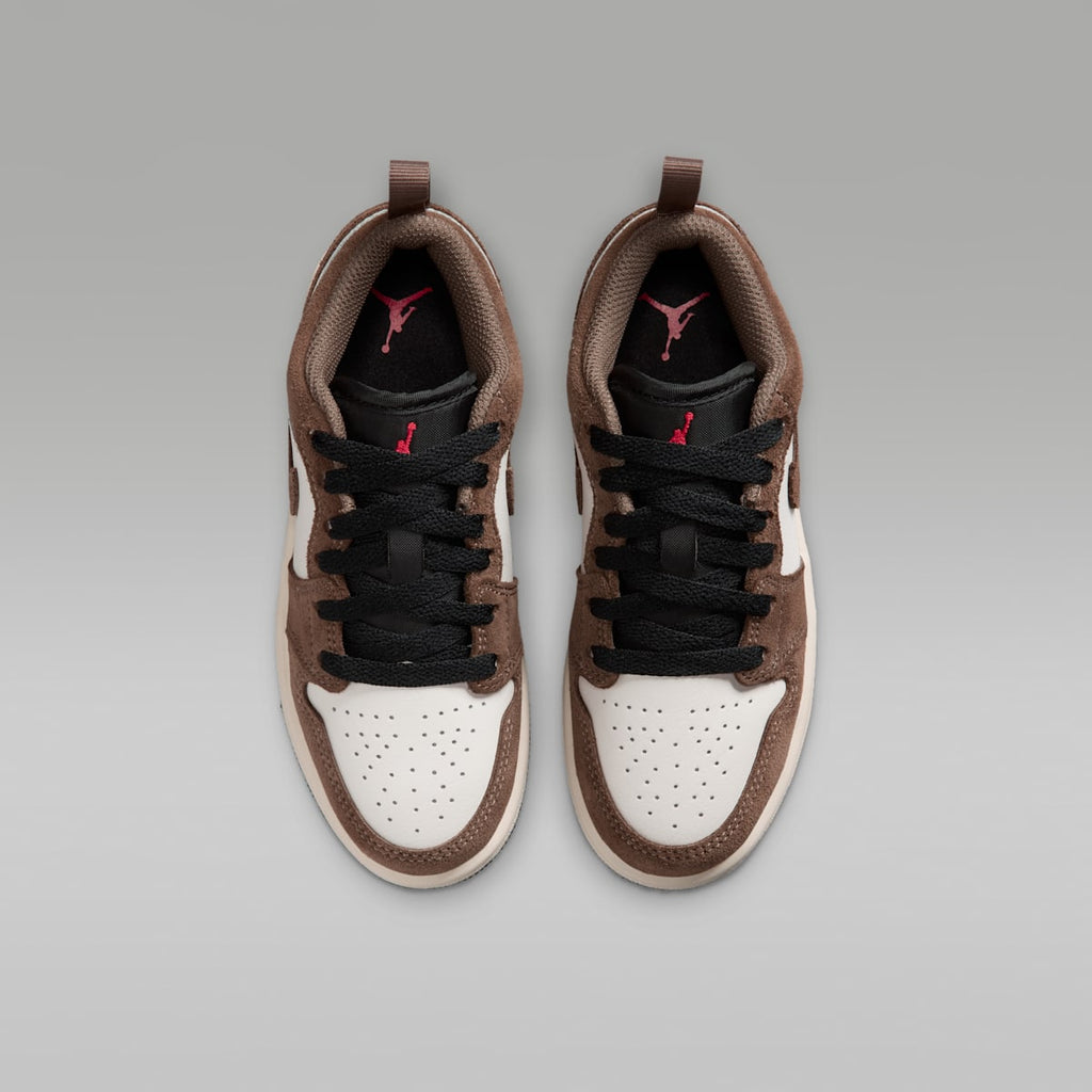 Jordan 1 Low Little Kids' Shoes - Palomino/Phantom/Sail/Black