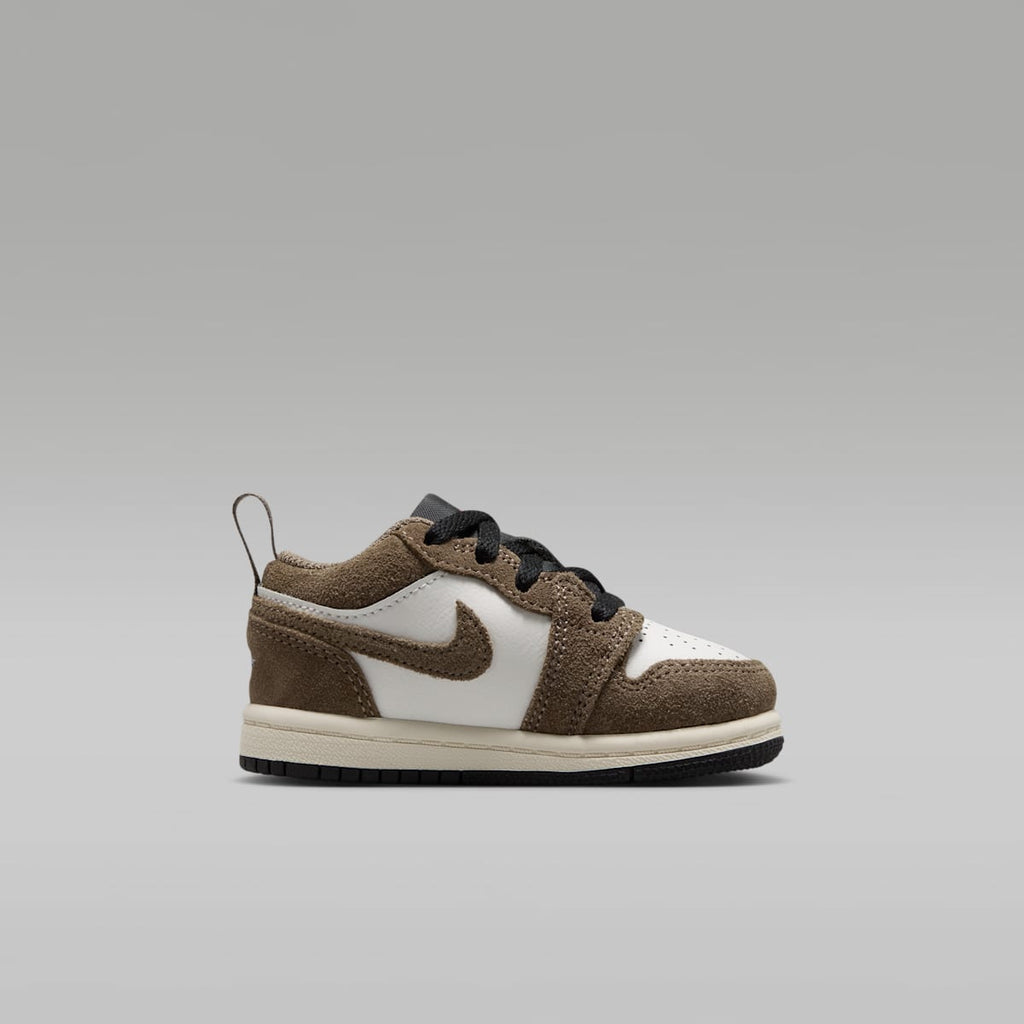 Jordan 1 Low Baby/Toddler Shoes - Palomino/Phantom/Sail/Black