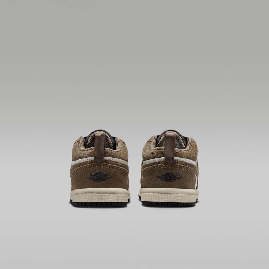 Jordan 1 Low Baby/Toddler Shoes - Palomino/Phantom/Sail/Black