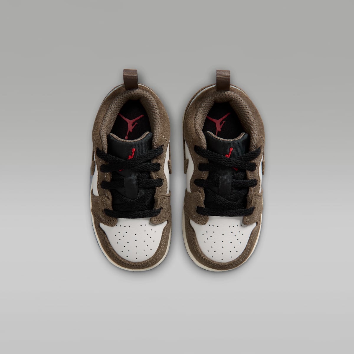 Jordan 1 Low Baby/Toddler Shoes - Palomino/Phantom/Sail/Black