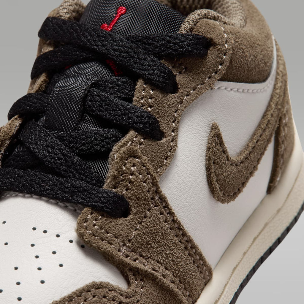 Jordan 1 Low Baby/Toddler Shoes - Palomino/Phantom/Sail/Black