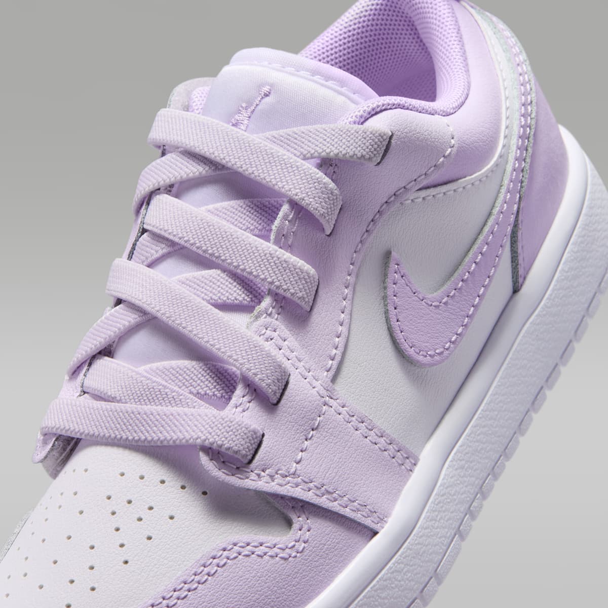 Jordan 1 Low Alt Little Kids' Shoes - Barely Grape/Violet Mist/White - Image 7